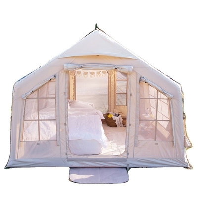 Large Canvas Glamping Cabin Tent Awnings and Suit Included for Spacious Outdoor Living