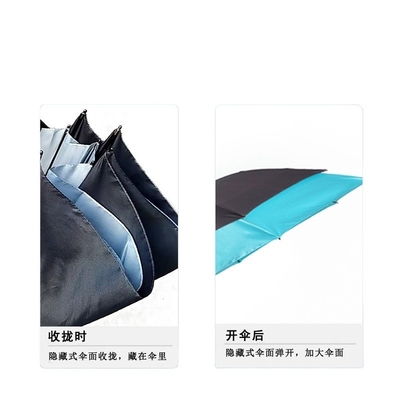 Sun Protection and Wind Resistance Double Layer Golf Umbrella for Business Extension