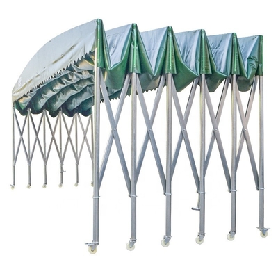 Outdoor Entertainment Stretching Push and Pull Tent with Custom Top Cover Car Parking