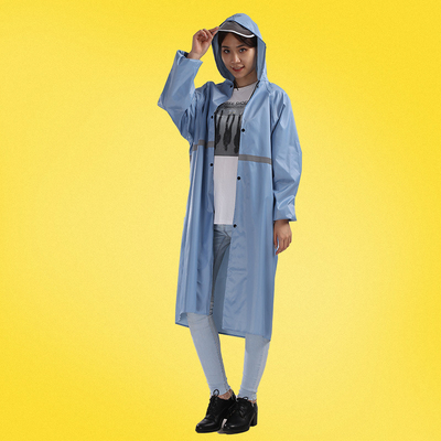 Adult Raincoat Set Thickened Split Raincoat for Outdoor Riding Solid Color Poncho