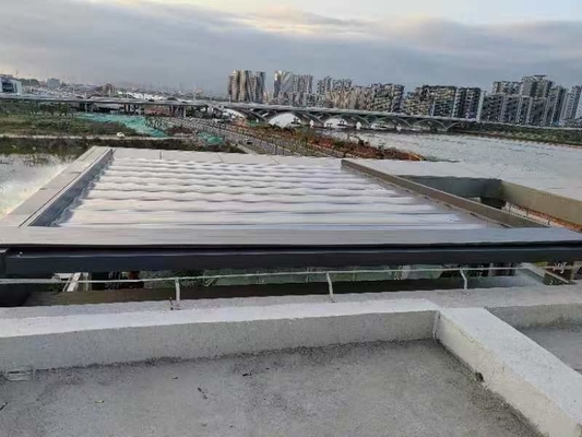 Remote Control Operation Electric Canopy for Large Flooding Movable Storage Tent Hall