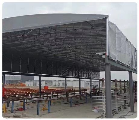 Aluminum Frame Retractable Canopies for Outdoor and General Electric Car Parking