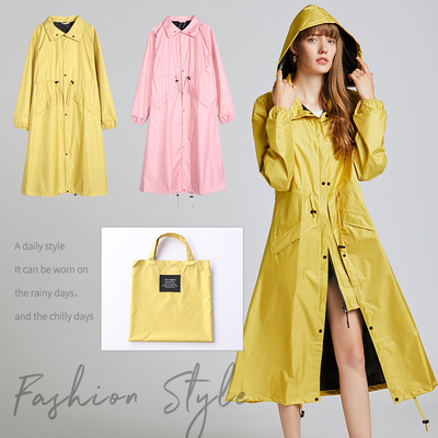 Customized Color Adult Stretch Raincoat for Everyday Cycling in Polyster