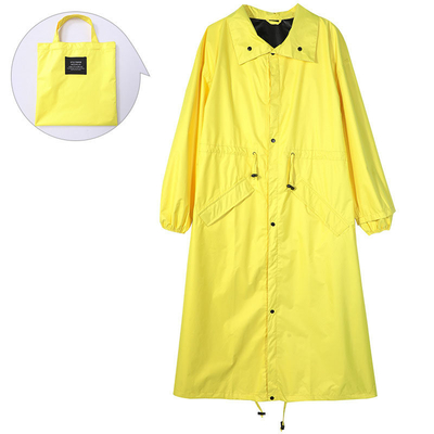 Customized Color Adult Stretch Raincoat for Everyday Cycling in Polyster