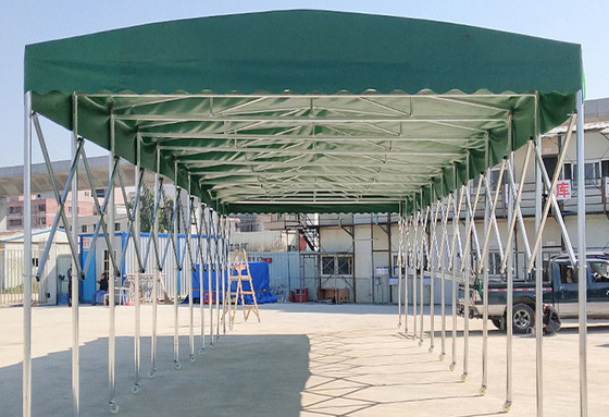Retractable Awning for Outdoor Activities Tarpaulin Outdoor Installation Mobile Awning