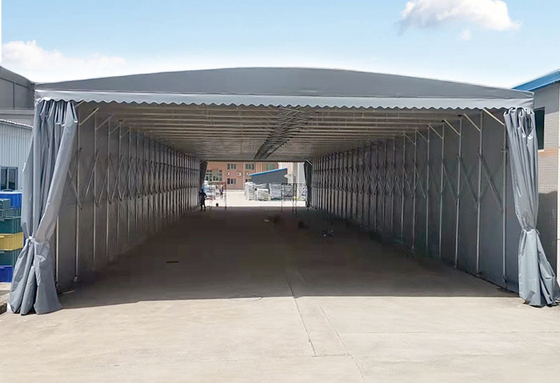Retractable Awning for Outdoor Activities Tarpaulin Outdoor Installation Mobile Awning