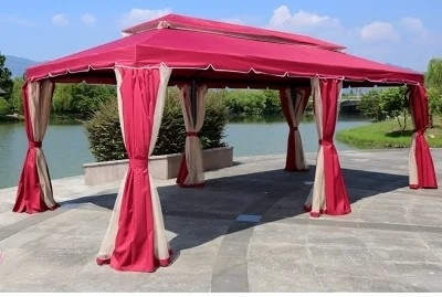 Pongee Panel Roman Outdoor Awning Catering Stall Yurt Advertising Large Stalls Courtyard Umbrella Tent