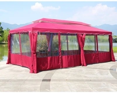 Pongee Panel Roman Outdoor Awning Catering Stall Yurt Advertising Large Stalls Courtyard Umbrella Tent