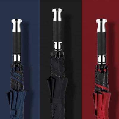 27inch Special Handle Golf Umbrella Personalized Customized with Logo Prints Paraguas
