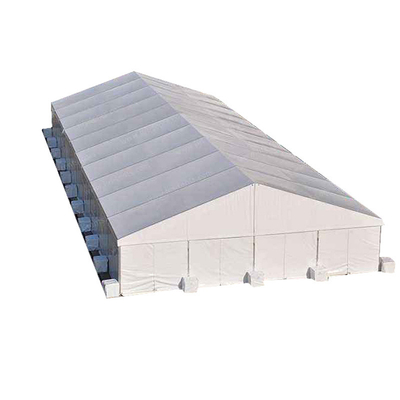 200 Seater Event Awning Tent with Customized Printing and Galvanized Steel Frame