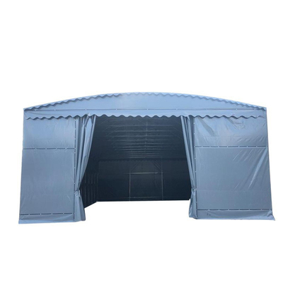 200 Seater Event Awning Tent with Customized Printing and Galvanized Steel Frame