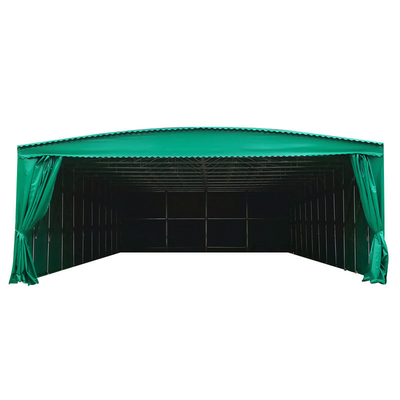 200 Seater Event Awning Tent with Customized Printing and Galvanized Steel Frame