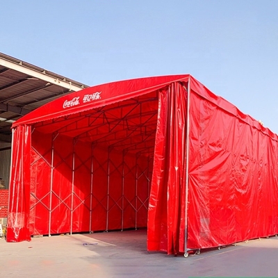 Custom Made Outdoor Folding Large Storage Canopy and Steel Structure Garage Mobile Tent