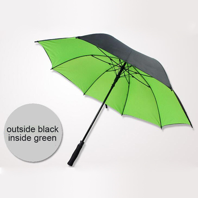 Personalized Customized Golf Umbrella Windproof Auto Open Extra Long Paraguas 190T Ponegee Fabric