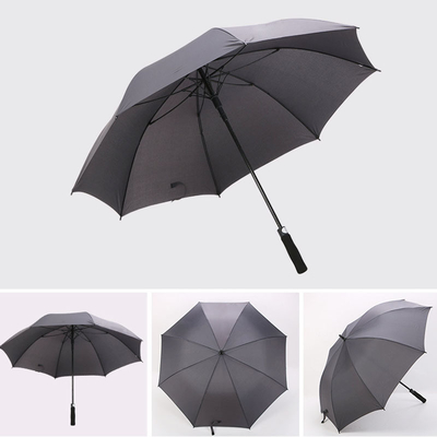 Minimanist Design Style Auto Open 30 Inch Windproof Pongee Golf Umbrella with Print Logo