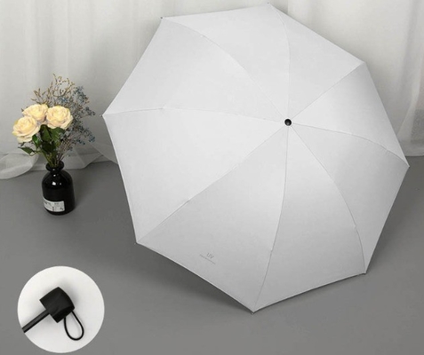 Minimalist Design Style Automatic Three Fold Ten Bone Folding Sun Windproof Umbrell