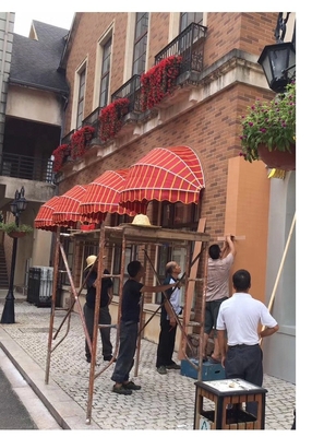 French Style Half Round Awing Gazebos Economical Canopies for Outdoor Events