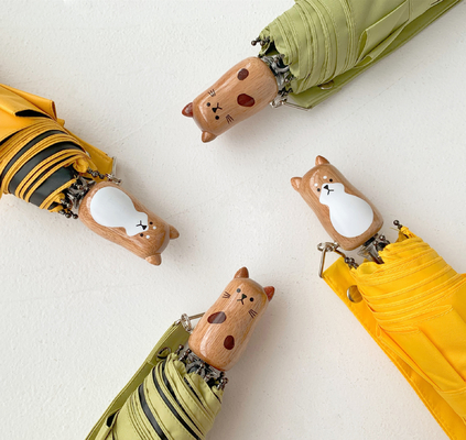 Open Diameter 98cm Japanese Style Umbrella Cat Shiba Inu Design with UV Protection