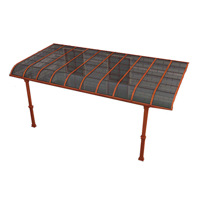 Outdoor Roof Patio Sun Protection Canopy with Customized Logo and Silent PC Panel