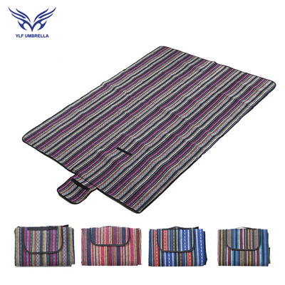 Outdoor Camping Style Waterproof Polyester Foldable Picnic Blanket for Custom Design