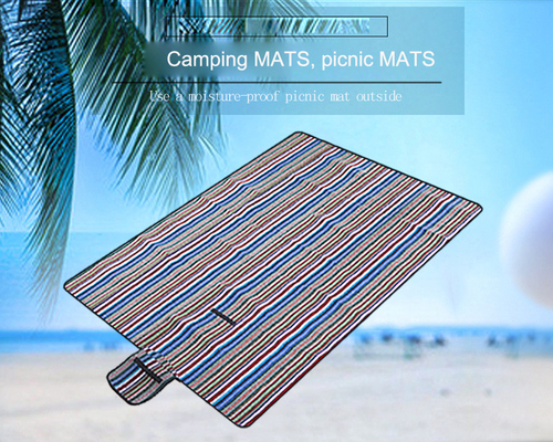 Outdoor Camping Style Waterproof Polyester Foldable Picnic Blanket for Custom Design