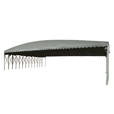Outdoor General Car Parking Retractable Canopies Garage with Push and Pull Event Storage