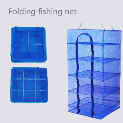 Double Knot Drying Net Folding Fly Sun Mosquito Cage for Insect and Sun Protection