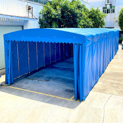 Retractable Outdoor Folding Tent for Big Clear Span Storage and Customized Printing