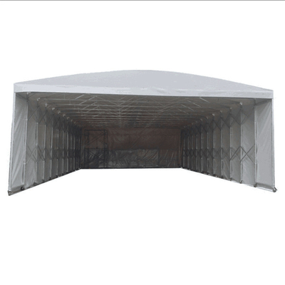 Convenient Push-pull Retractable Stadium Canopy for Outdoor Activities and Events