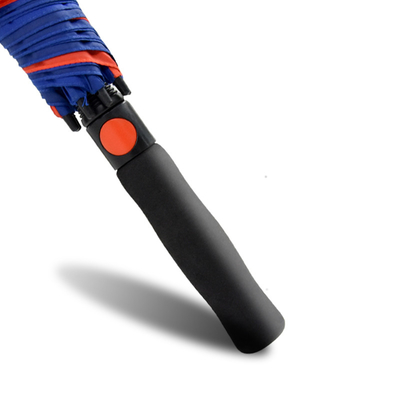 30 Inch Large Windproof Custom Golf Umbrella with Branded Logo Prints and Double Layers