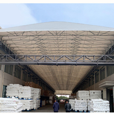Convenient Push-pull Retractable Stadium Canopy for Outdoor Activities and Events