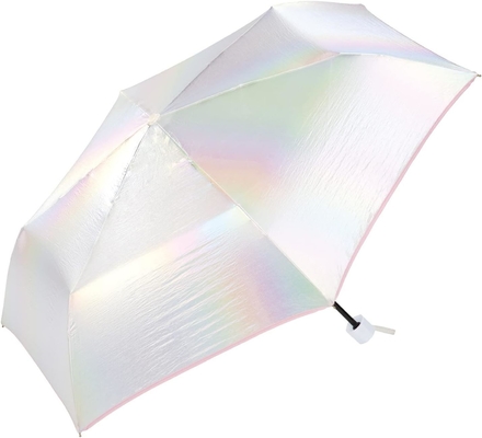 Fine Laser Women's Gift 3 Fold Auto Open Umbrella with Carbon Fiber Ribs and UV Proof