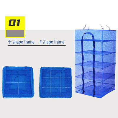 Double Knot Folding Fishing Net for Household Vegetable Fish and Shrimp Sundrying