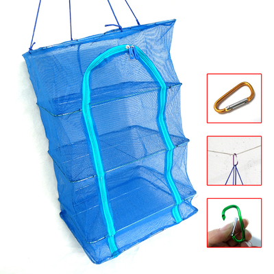 Double Knot Folding Fishing Net for Household Vegetable Fish and Shrimp Sundrying