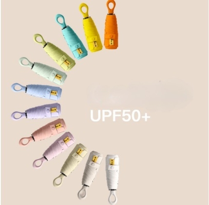 Customized Logo Sunny Umbrella Sunscreen UV Protection Dual Vinyl Men's Sun Umbrella