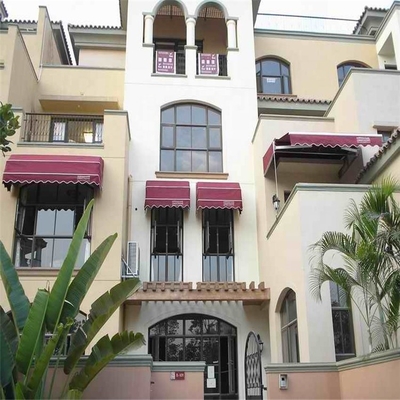 Aluminum Alloy Frame Commercial Outdoor Windproof Canopies for Windows and Doors