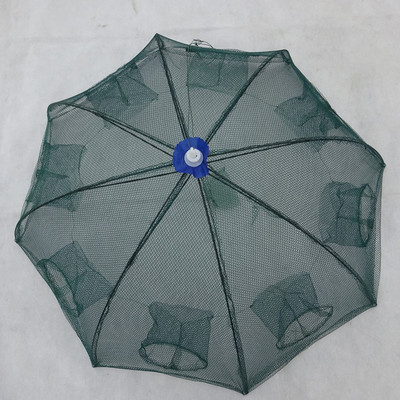 Umbrella Type Fishing Net Hand Cast Net for Smooth and Easy Fishing Depth 38-72cm