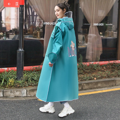 Fashionable Adult Raincoat with Four Functions Rainstorm Cycling Hiking and Electric Bike