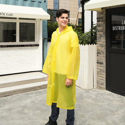 Thickened Multifunctional Adult Long Raincoat for Outdoor Hiking and Electric Bicycles