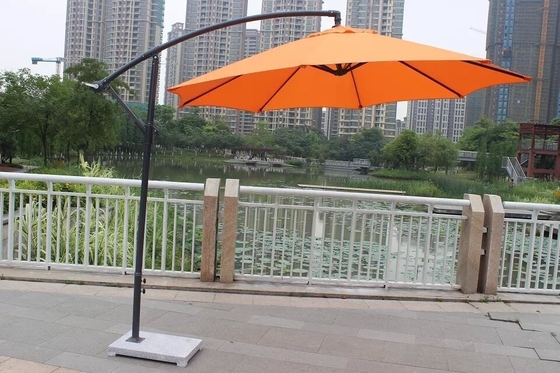 Outdoor Sunshade Garden Furniture Roman Double Roof Garden Parasol with 36kg Weight