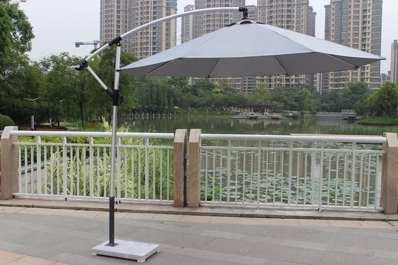 Outdoor Sunshade Garden Furniture Roman Double Roof Garden Parasol with 36kg Weight