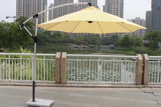 Outdoor Sunshade Garden Furniture Roman Double Roof Garden Parasol with 36kg Weight