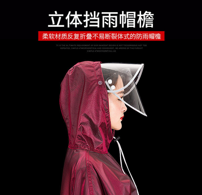 Rainstormproof Electric Raincoat Full Body Protection for Electric Vehicles and Riding