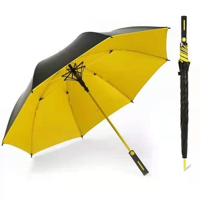 Customized Logo Windproof Golf Umbrella with 190T Nylon Fabric and 8k 27inch Size