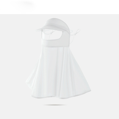 CLASSIC Design Style Outdoor Sunhat with Face Mask Breathable Beach Ladies Visor Hat