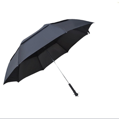 120cm Open Diameter Two Fold Automatic Reinforcement Rain Golf Umbrella for Promotion