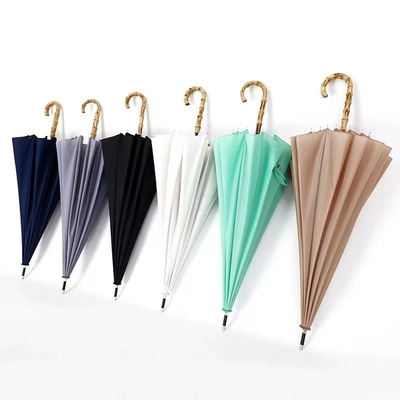 Customized Pattern DIY Multi Color RPET Golf Umbrella for Travel Occasion and Rain Gear