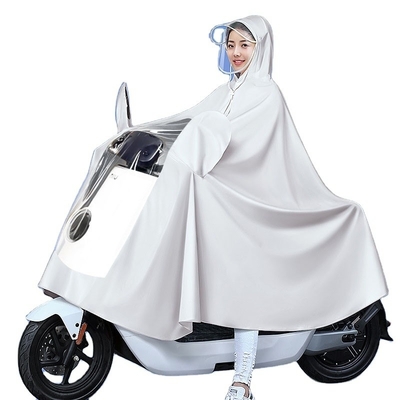 Travel Essential Customized Color All-in-One Raincoat for Electric Battery Cars in 2023