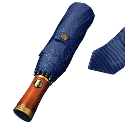 Custom Logo Advertising Umbrella Double Windproof One Click Open and Travel-Friendly