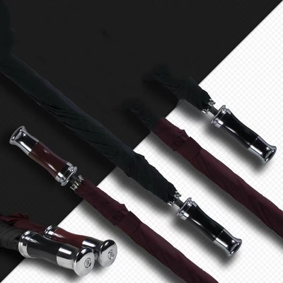 Manual Opening 24inch 8K Golf Umbrella with Distinctive Design and Fiberglass Shaft